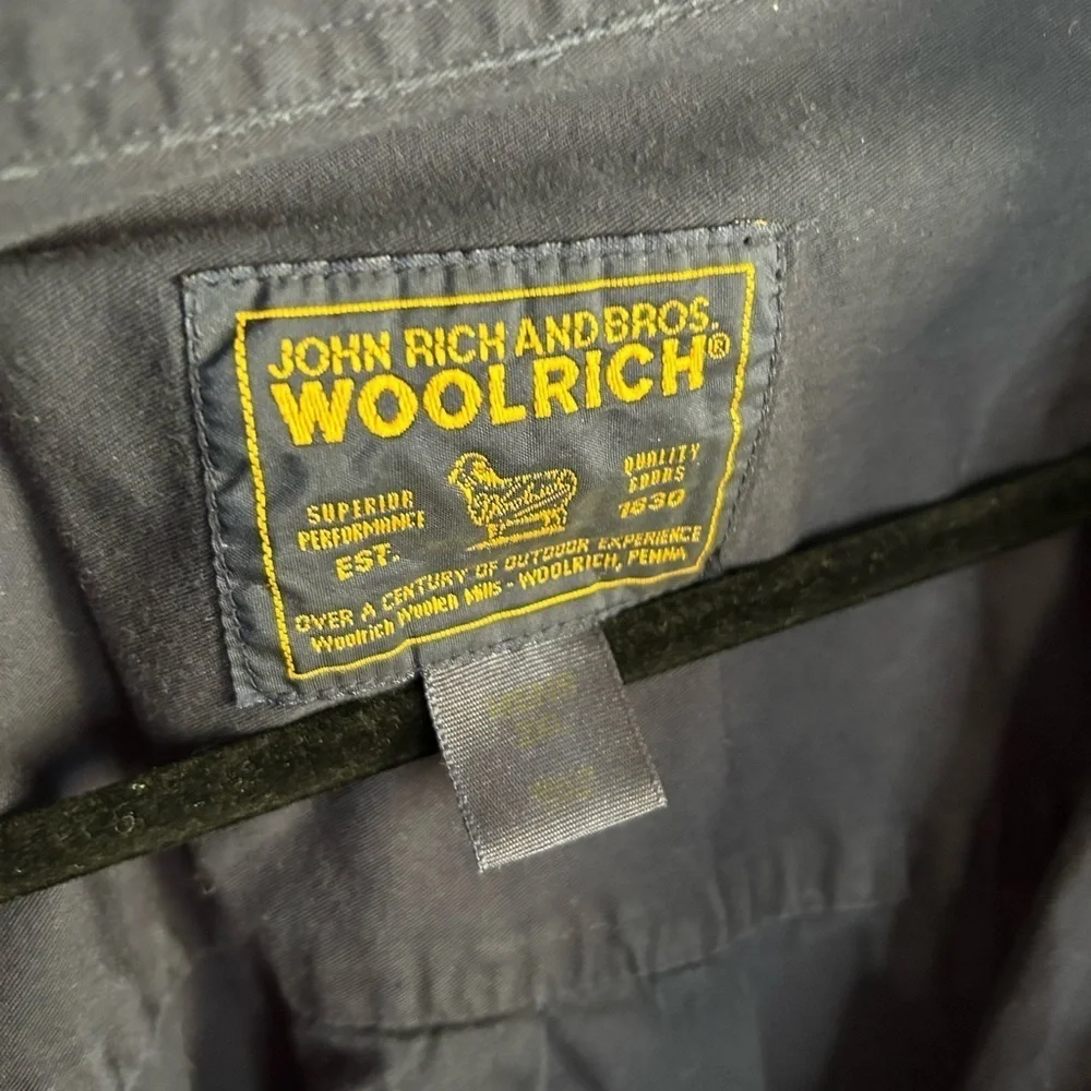 Woolrich Navy Button Down Shirt